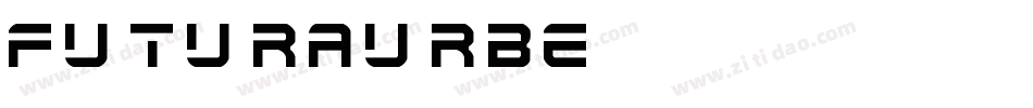 Futura urbe字体转换